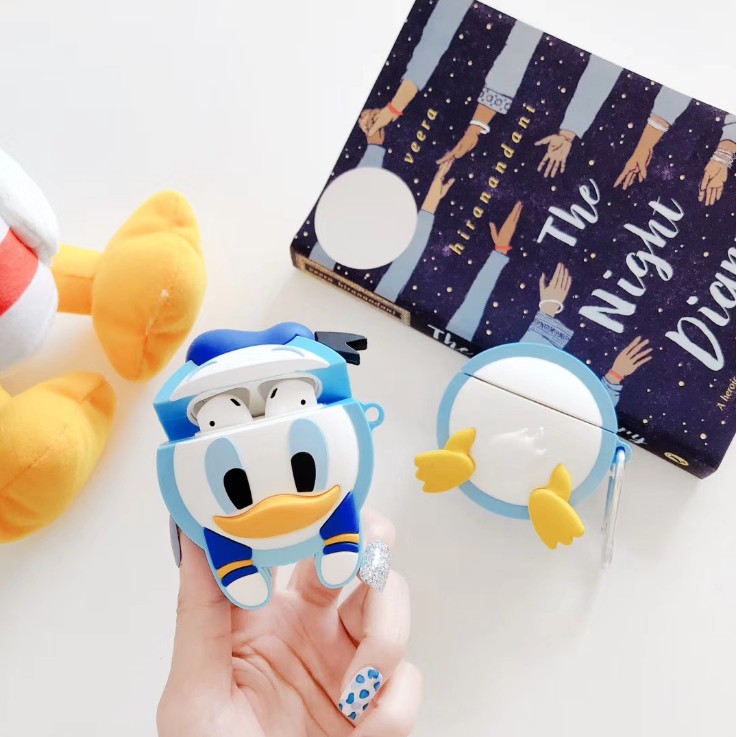 Ốp Airpods hình Vịt Donald 2