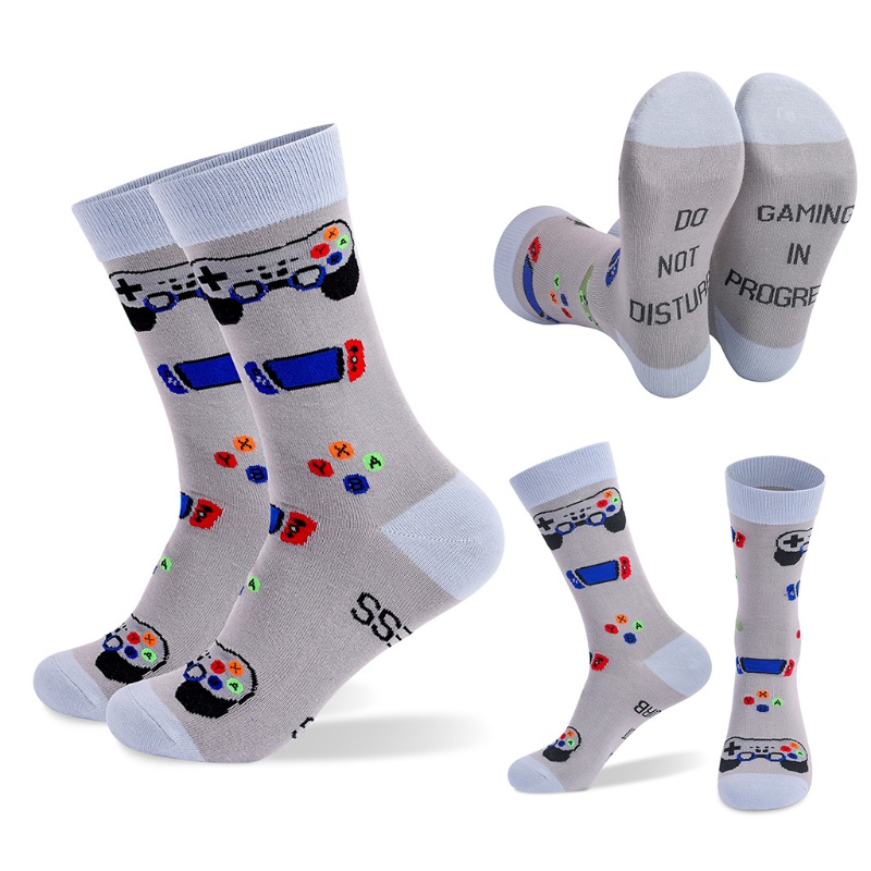 Xiangbao Vớ Unisex In Chữ Do Not Disturb I Am Watching Vui Nhộn