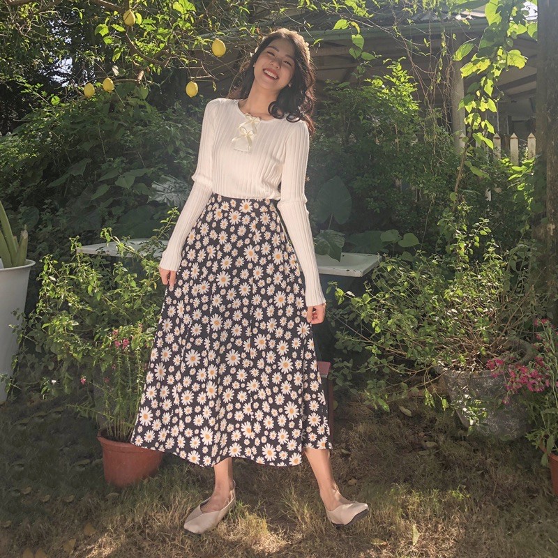 Áo len dài tay Janet (với 2 nơ xinh) | BigBuy360 - bigbuy360.vn