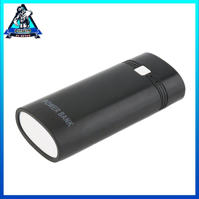 [Fitslim] Portable USB Power Bank Case DIY Kit 18650 Mobile Battery Cell Phone Charger