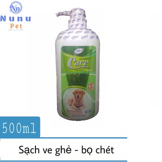 Sữa tắm sạch ve ghẻ, bọ chét chó mèo - Bio Care 500ml