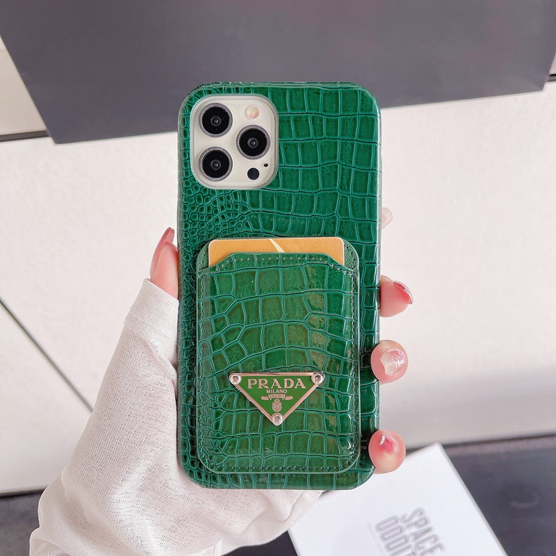 Ốp Điện Thoại Da Cá Sấu Sang Trọng Có Ngăn Đựng Thẻ Cho iPhone 14 Pro Max 13 Pro 11 Pro Max 11 14 Pro 13 Mini