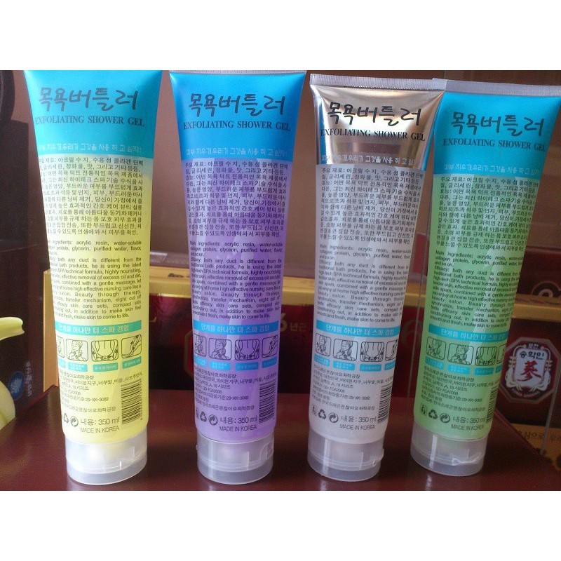 Gel tẩy da chết spa, tẩy tế bào chết toàn thân