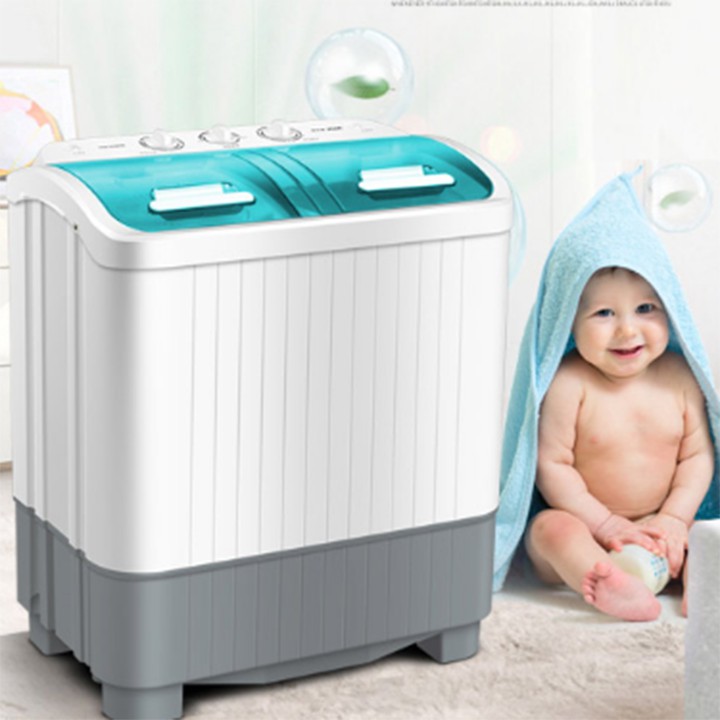 Máy giặt mini - Máy giặt mini AUX 2 lồng