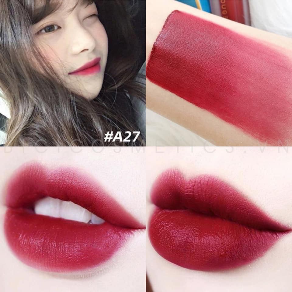 (Màu 18-32) Ver4 ver 5 ver6 Son Kem Black Rouge Air Fit Velvet Tint . | Thế Giới Skin Care