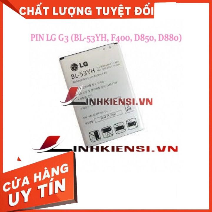 PIN LG G3 (BL-53YH, F400, D850, D880)⚡GIÁ GỐC TỤT QUẦN⚡ PIN ZIN CHẤT LƯỢNG CAO