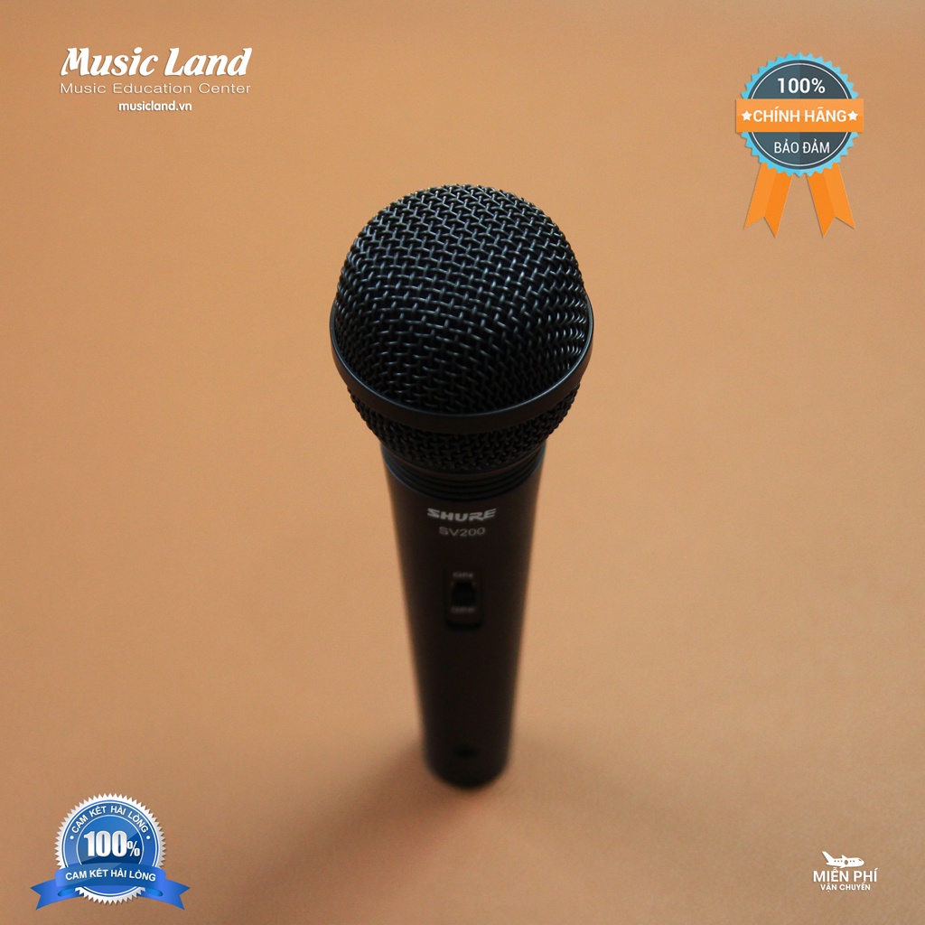 Micro Hát Shure SV200 – Chính Hãng