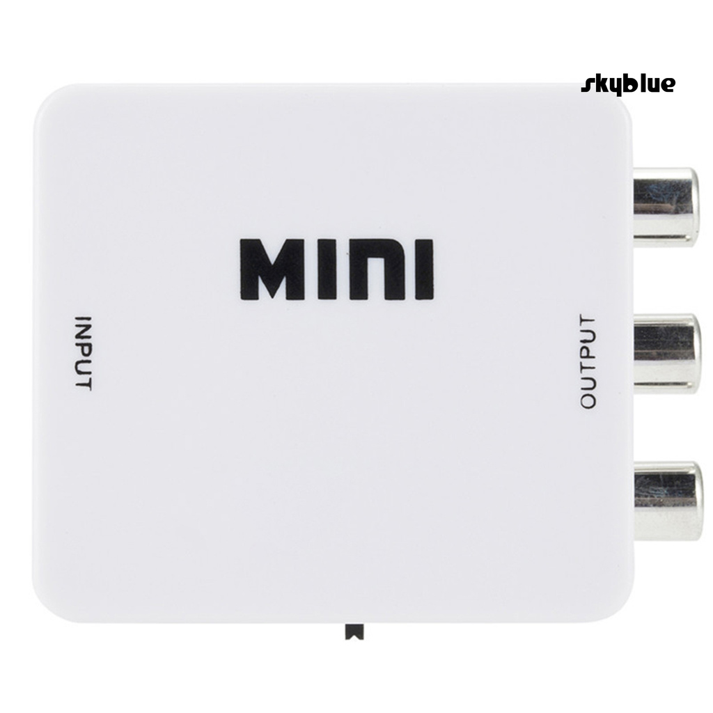 Hộp Chuyển Đổi Mini Full Hd 1080p Hdmi-Compatible Sang Av Rca