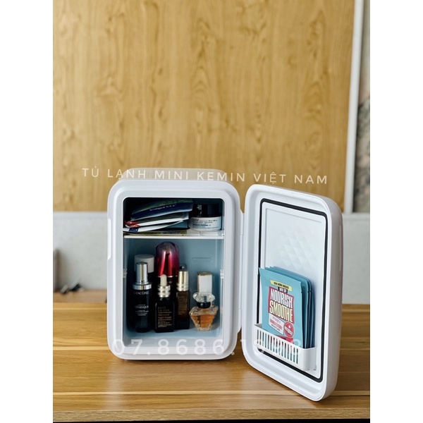 Tủ lạnh mini kemin 10L  bảo hành chính hãng