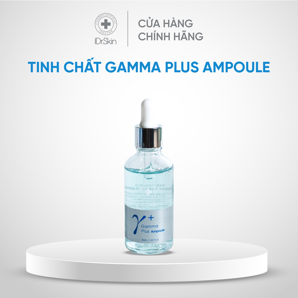 Tinh chất dưỡng ẩm IDr.Skin Gamma Plus Ampoule giúp trắng sáng mềm mịn da 50ml
