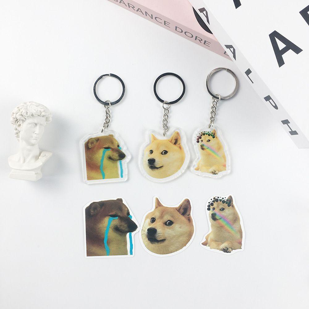 Móc Khóa Hình Thú Cưng Hoạt Hình Xinh Xắn