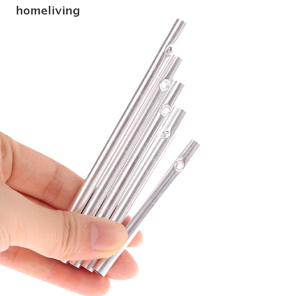 Bộ 5 Ống Chuông Gió Bằng Bạc Làm Chuông Gió