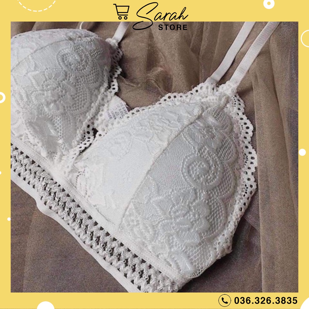 Bra ren vây cá, đệm mỏng sexy 7311