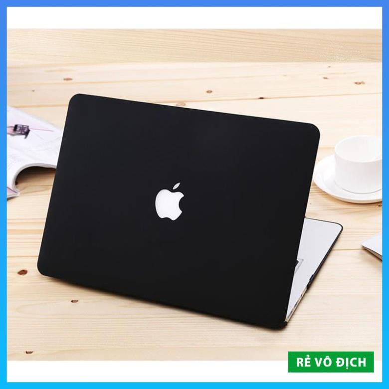 [Rẻ Vô Địch] Case Macbook, Ốp Macbook Màu Đen nhựa ABS cao cấp - Bảo vệ Macbook toàn diện (Tặng Nút Chống Bụi)