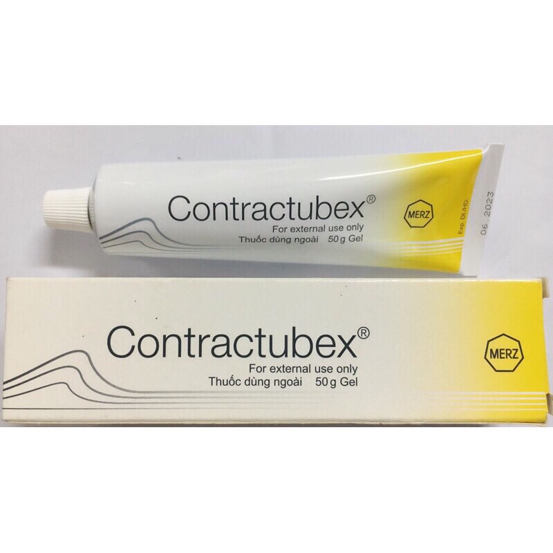 Gel làm mờ sẹo Contractubex 10g và 50g