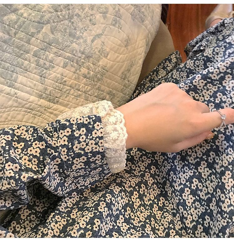 Đầm Tay Dài Phối Ren Hoa Thiết Kế Thanh Lịch Cho Nữ | BigBuy360 - bigbuy360.vn