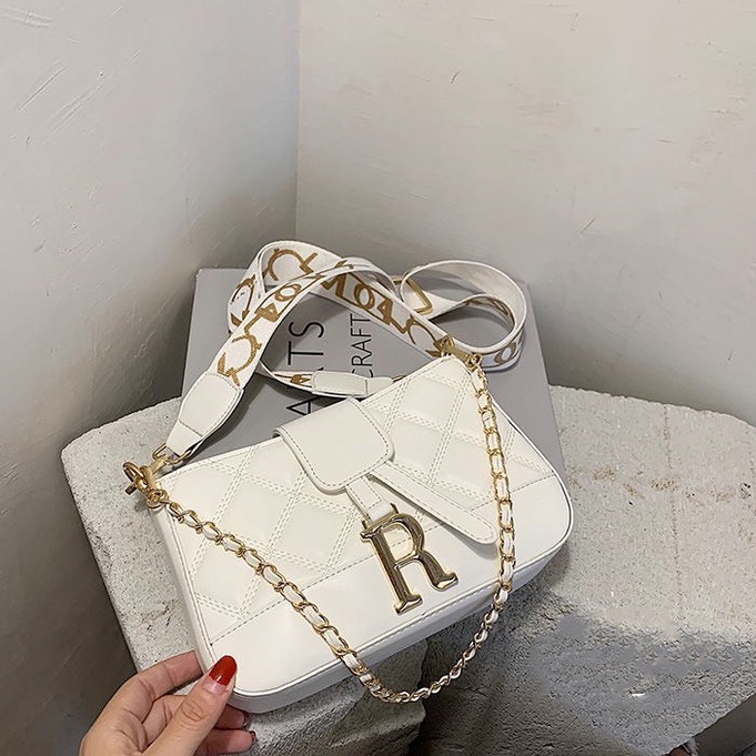 Túi xách nữ đeo chéo đeo vai đẹp da mềm khóa RR ✨ Túi xinh mint store ✨ PK 401