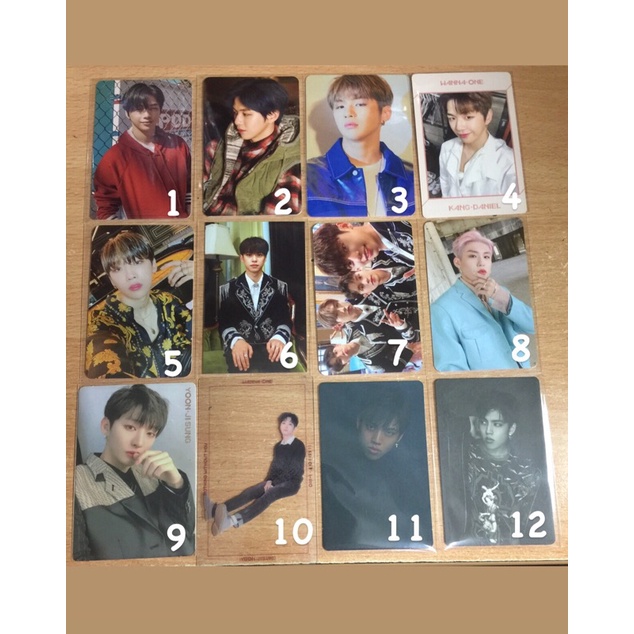 Ảnh card WANNA ONE AB6IX KANG DANIEL