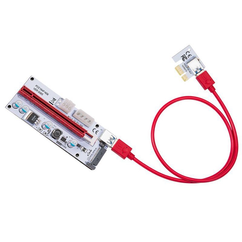 Card Mở Rộng Pcie Pci-E Express 1x Sang 16x Kèm Cáp Usb