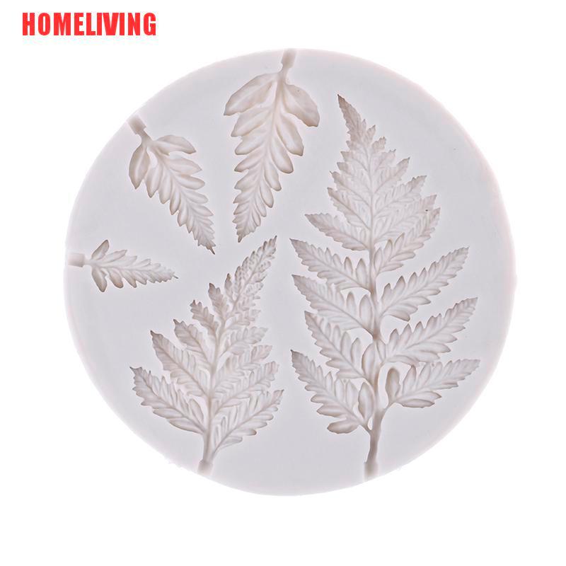 Khuôn silicone Tạo Hình Lá Cây Trang Trí Bánh