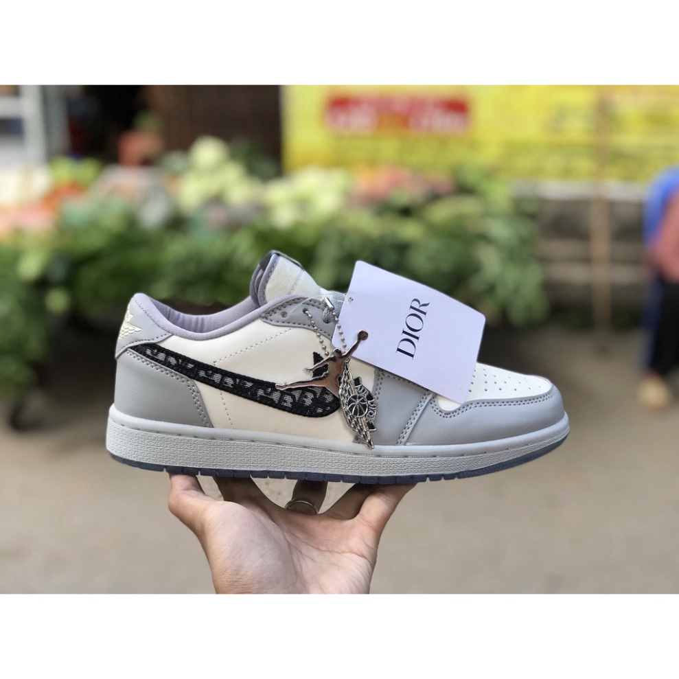 📢[SALE MẠNH+FULL BOX]📢 Giày Thể Thao, Giày Sneaker Nike_Air_Jordan jd1 Low 𝐃𝐢𝐨𝐫 Cổ Thấp Bản Siêu_Cấp (Cao hơn 1'1) | BigBuy360 - bigbuy360.vn