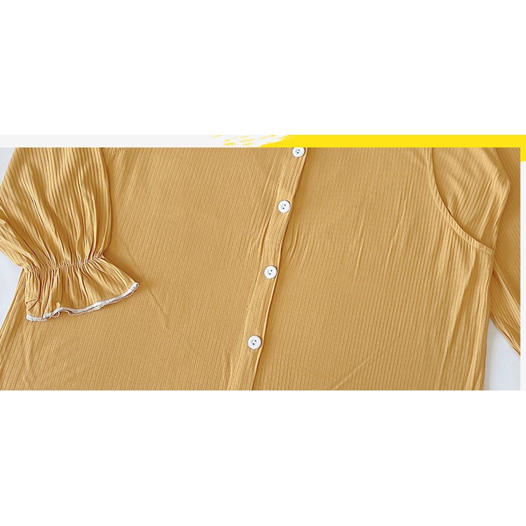 Bộ Bầu Dài Tay Sau Sinh-SAQ231 Chất Siêu NHẸ MÁT CAO CẤP