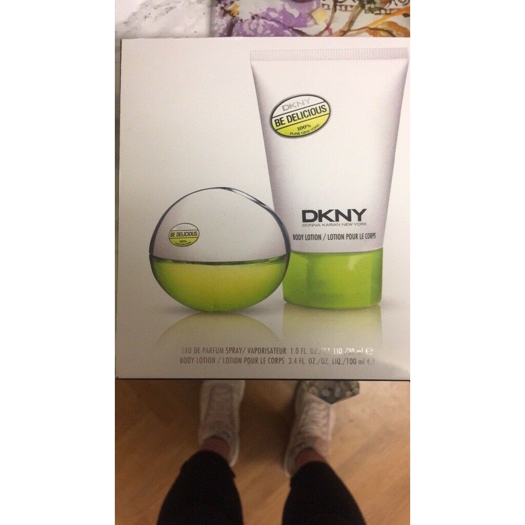 Xtay Đức - Bộ nước hoa DKNY be delicious EDP 30ml + Tặng Body lotion 100ml