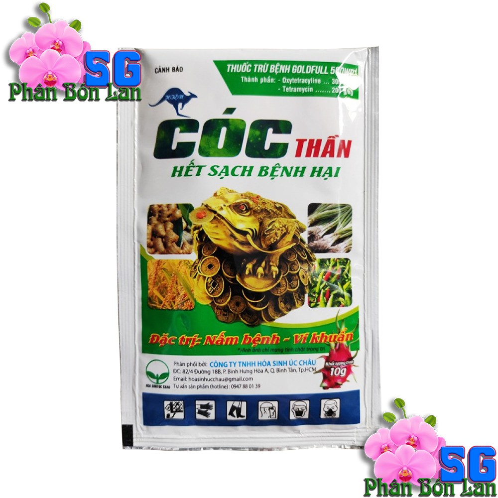 CÓC THẦN - THUỐC TRỪ BỆNH GOLDFULL 500WP - HẾT SẠCH NẤM BỆNH