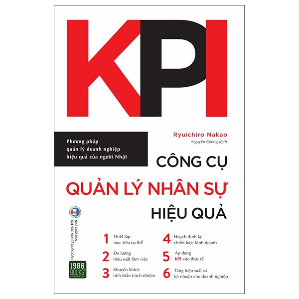 Sách KPI - Công Cụ Quản Lý Nhân Sự Hiệu Quả (Tái Bản)