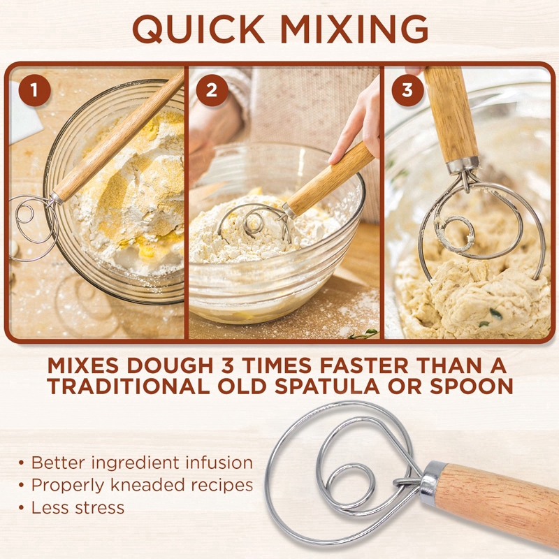 【hoan nghênh】Cây Đánh Trứng Bằng Thép Không Gỉ