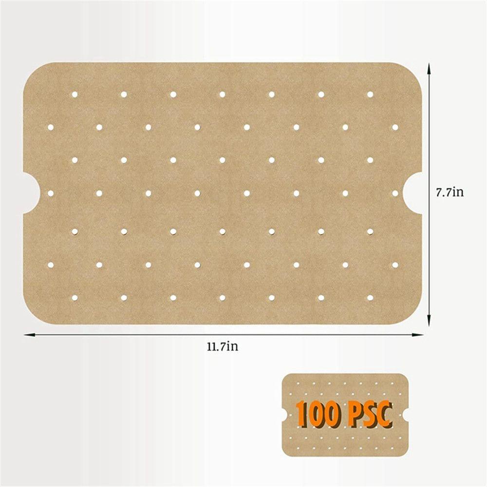 FOREVER Bộ 100 Giấy Lót Nồi Chiên Không Khí Dùng Một Lần Cho Ninja Foodi Smart FG551