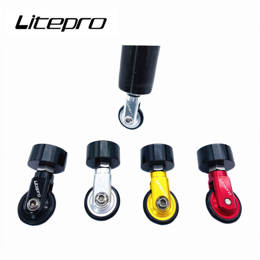 Ống đẩy yên xe đạp Litepro K3 412 thiết kế dễ dàng gấp gọn bánh xích 33.9mm