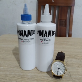 Mực xăm tattoo màu trắng dynamic-lọ 240ml