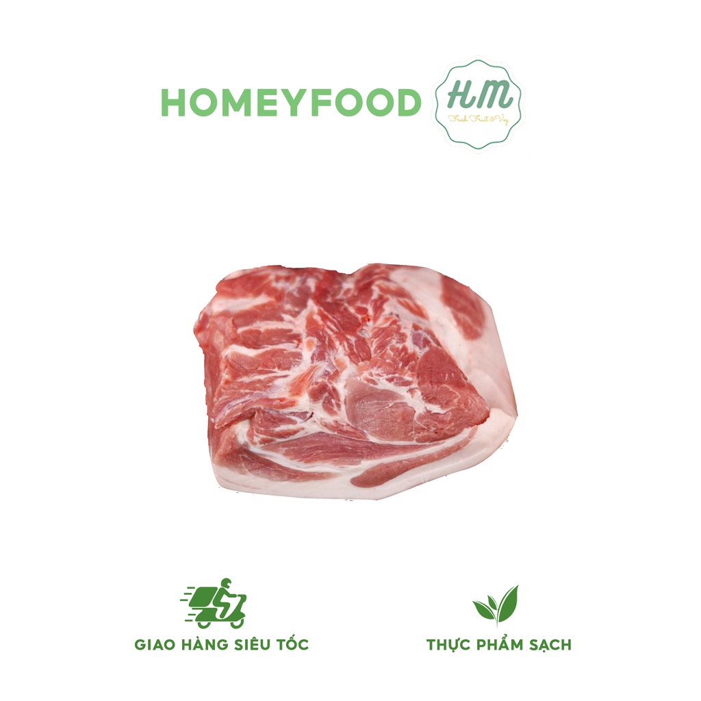 Thịt Lợn Vai Gáy Tươi Sạch - Giao Siêu Tốc 1h
