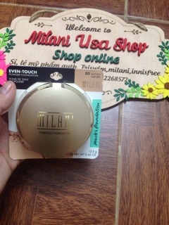 Phấn phủ Milani tone 03 chuẩn auth