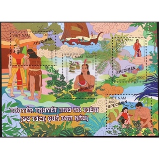 [69]Tem Việt Nam Truyền Thuyết Mai An Tiêm