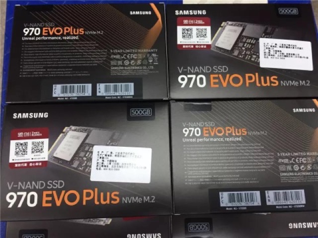 SSD Samsung 970 EVO Plus 250GB/500GB/1TB - M2 2280 MZ-V7S500BW