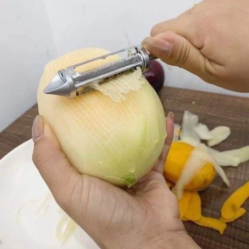 Nạo sợi inox 3 trong 1