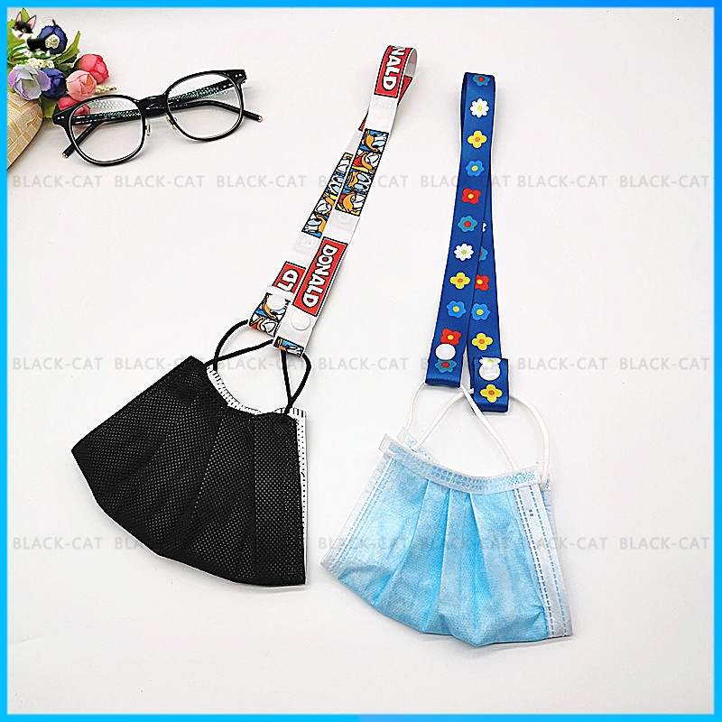 Dây Đeo Mặt Nạ Kiểu Hoạt Hình Chống Thất Lạc Tiện Dụng