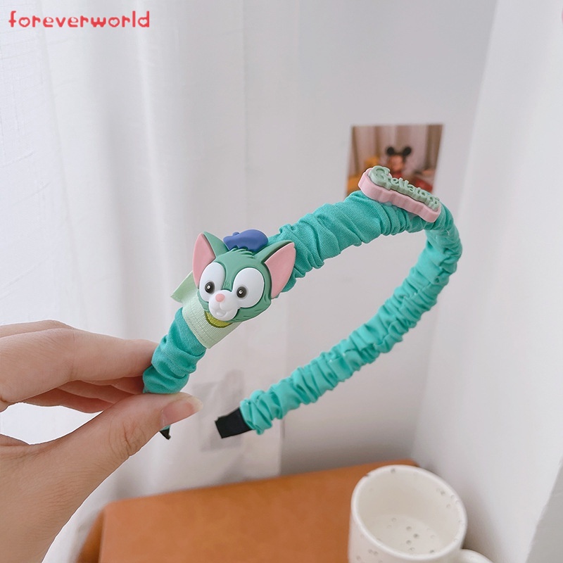 Cài Tóc Xếp Ly Họa Tiết Hoạt Hình Phong Cách Hàn Quốc Thời Trang Xinh Xắn Cho Bé Gái