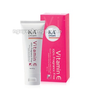 Kem dưỡng ẩm trẻ hóa da KA Cream Vitamin E 60g