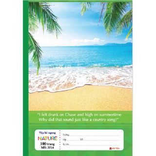 SỔ NATURE A5 100 - 140 - 200 TRANG