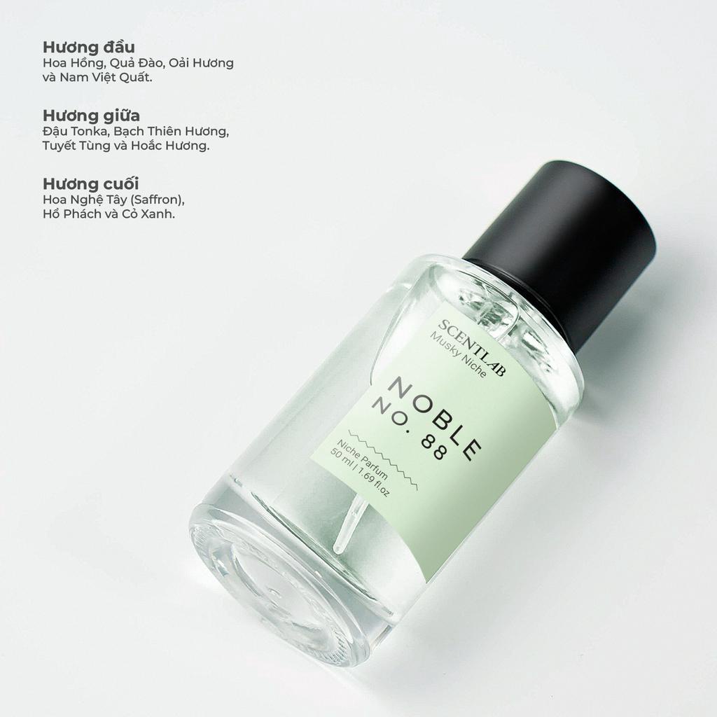 Nước Hoa SCENTLAB Noble Musky Niche No.88 Thanh Lịch, Tươi mát Lưu Hương Trên 10h Fullsize 50ml