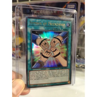 Lá bài thẻ bài Yugioh Symbol of friendship – Ultra Rare - Tặng bọc bài nhựa bảo quản