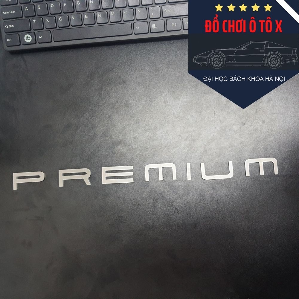 Chữ premium phong cách xe porsche sang trọng [HÀNG CAO CẤP] [FLASH SALE]