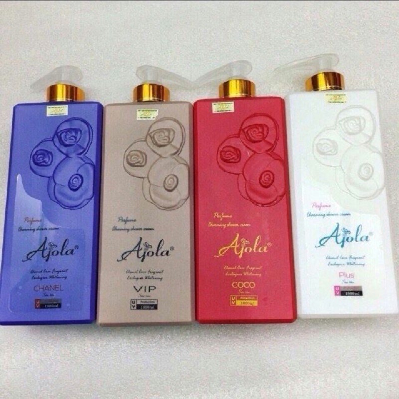Sữa Tắm Nước Hoa Ajola Chai Vuông