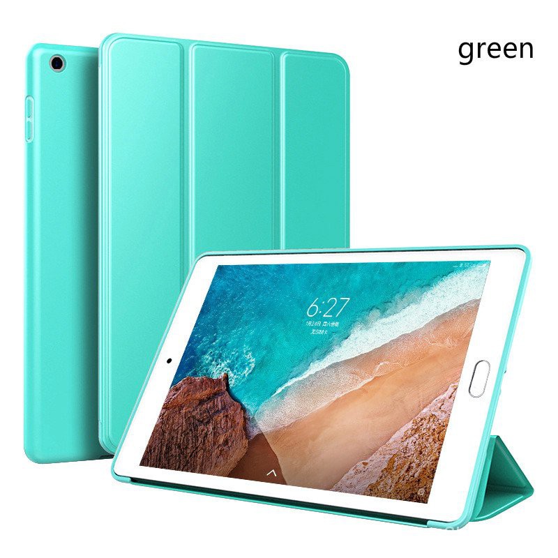 Giao Hàng Nhanh ChóngỐp lưng cao su mềm nắp gập cho Xiaomi Mi Pad 4 Pad 4 plus 8'' 10.1''