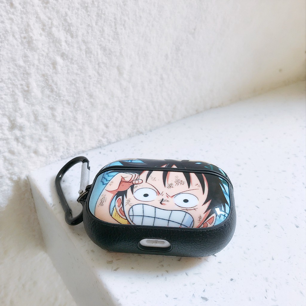 Vỏ Bảo Vệ Hộp Sạc Tai Nghe airpods pro Họa Tiết Hoạt Hình One piece Kiểu Nhật Bản