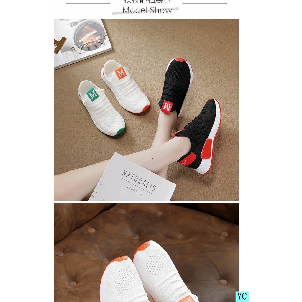 Giày Thể Thao Vải Canvas Phối Lưới Thoáng Khí Thời Trang Xuân Thu Cho Phụ Nữ Trung Niên