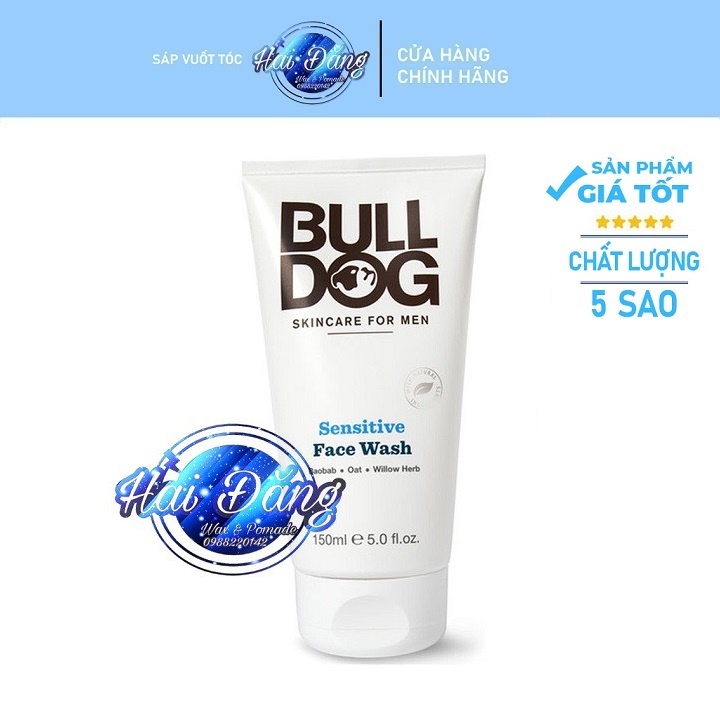 [ Chính Hãng UK ] Tẩy da chết Bulldog Sensitive Face Scrub - Cho Nam Da Nhạy Cảm 125ml